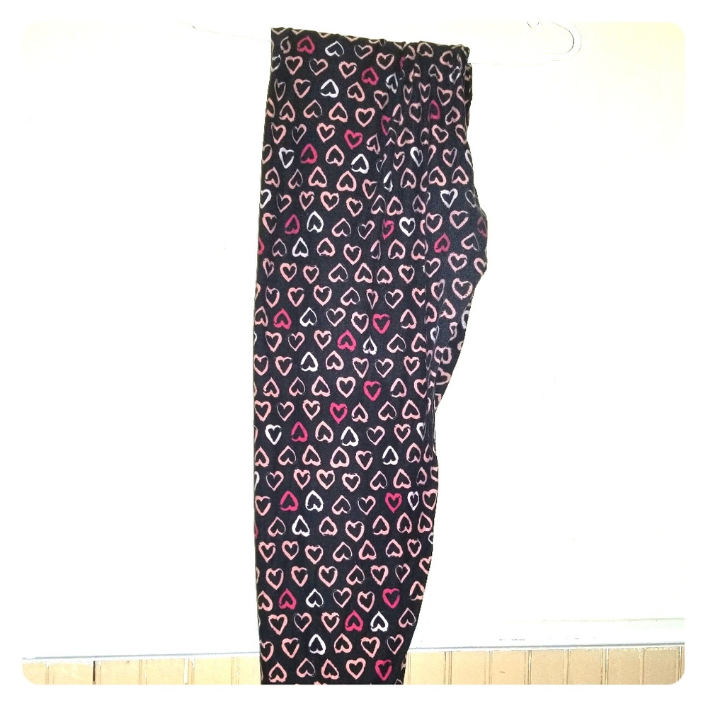 Heart print Lularoe TC Leggings